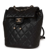 Chanel Mini Urban Spirit Backpack Black Caviar Gold Hardware