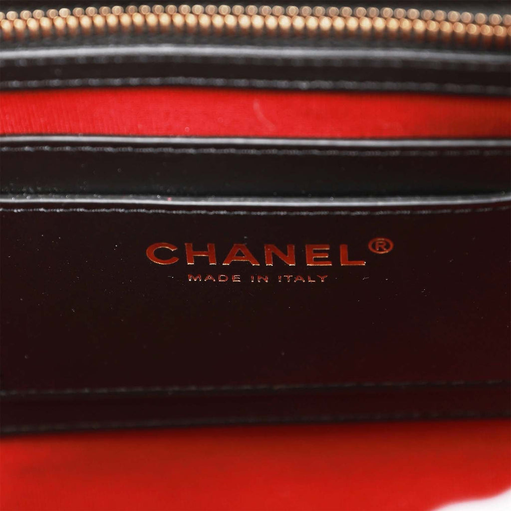 Chanel Mini Urban Spirit Backpack Black Caviar Gold Hardware