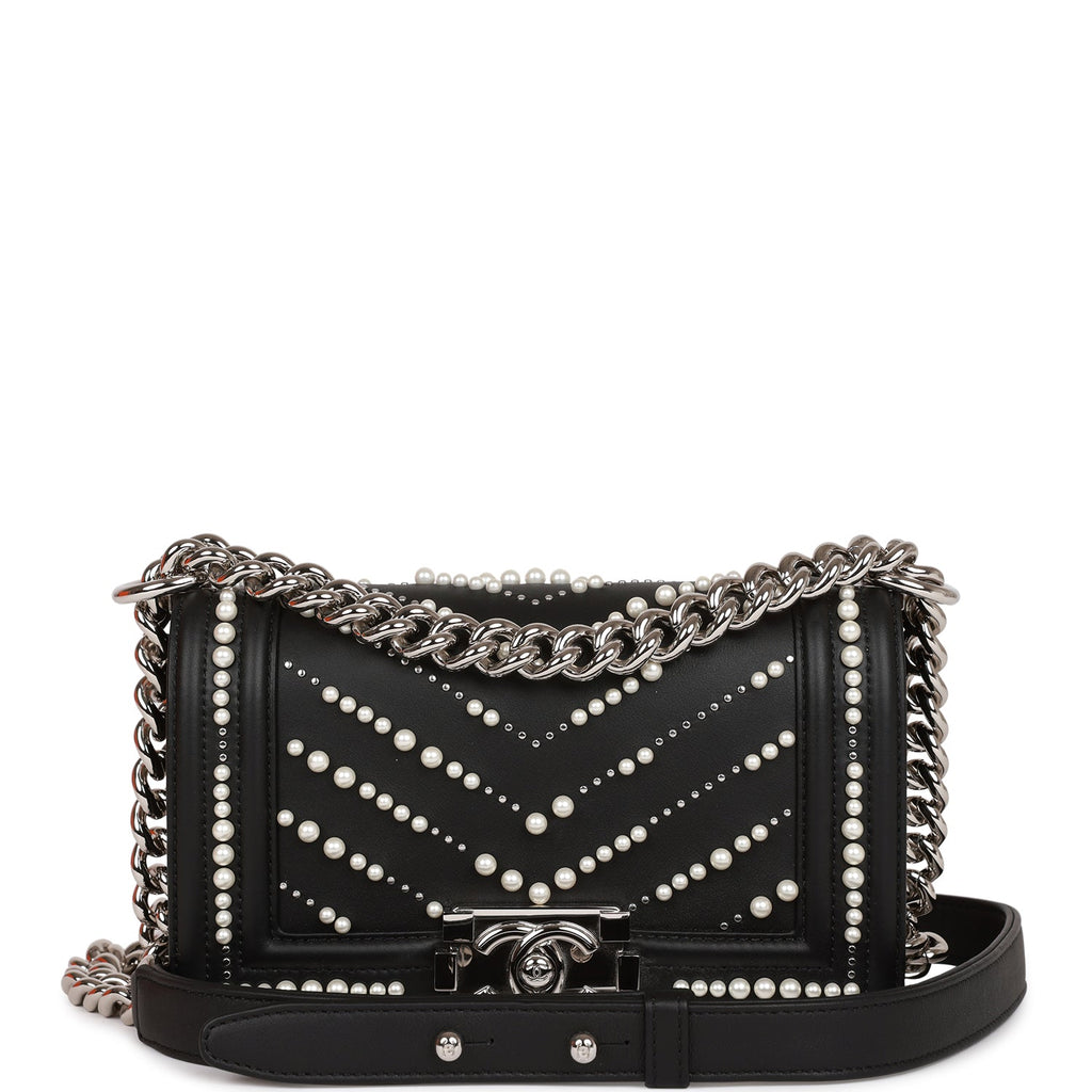 Chanel Onyx Pearl Bag