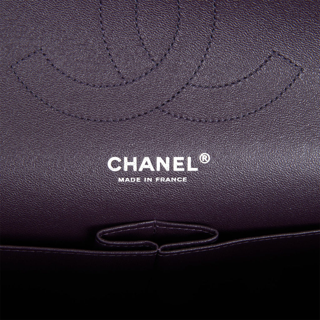 Chanel Medium Tote in Metallic Purple Caviar with Ruthenium Hardware - SOLD