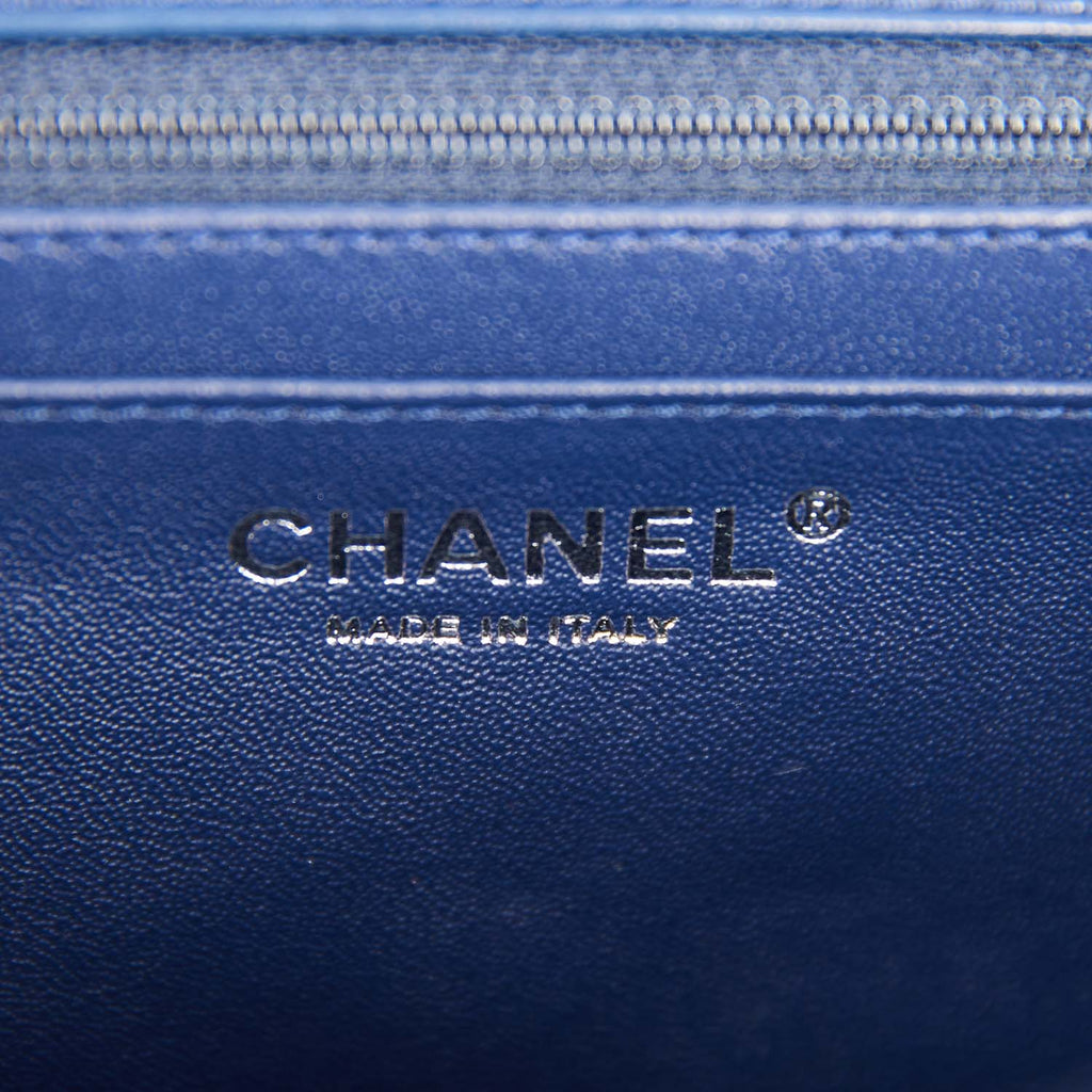 Chanel - Jumbo Classic Flap Bag - Royal Blue - Pre-Loved