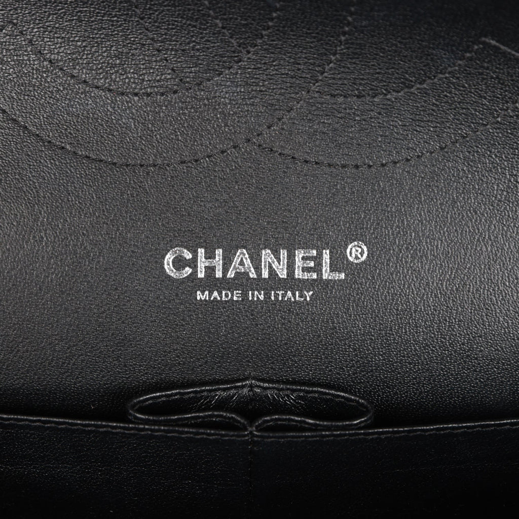 Pre-Owned Chanel Jumbo Classic Double Flap Bag SO Black Lambskin Black –  Madison Avenue Couture