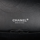 Pre-Owned Chanel Jumbo Classic Double Flap Bag SO Black Lambskin Black Hardware