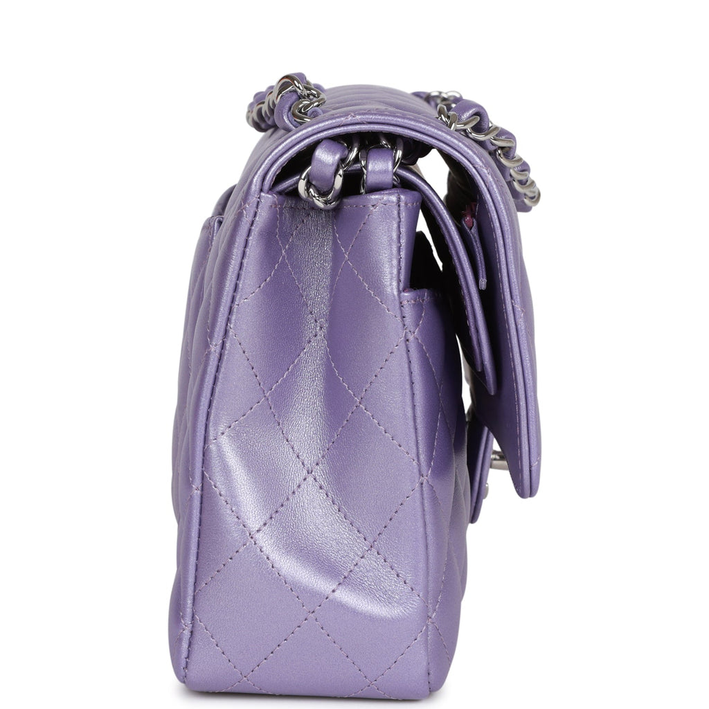 Chanel Timeless Classic Mini Flap bag Purple Patent leather ref.397274 -  Joli Closet