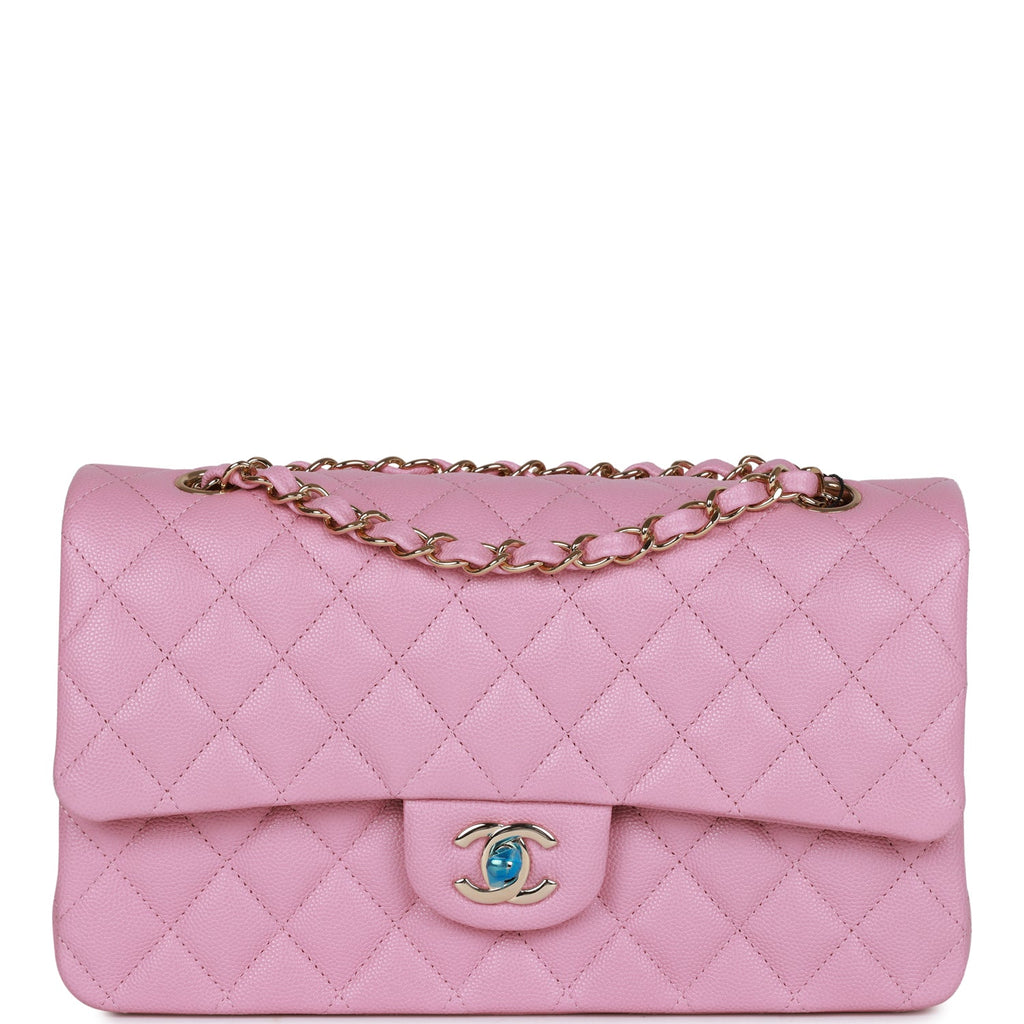 Chanel Light Purple Quilted Lambskin Small Classic Double Flap Bag Silver  Hardware – Madison Avenue Couture