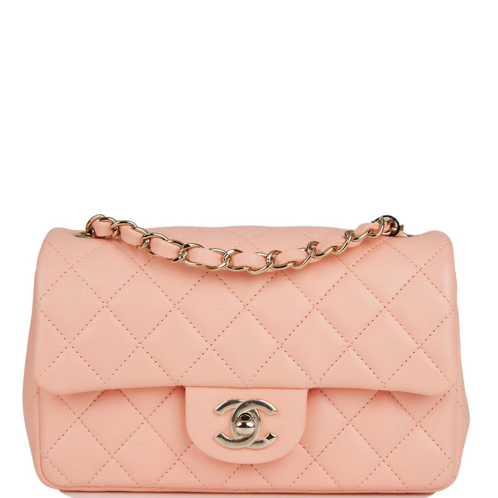 Chanel Mango Yellow Quilted Goatskin Bijoux Chain East West Flap