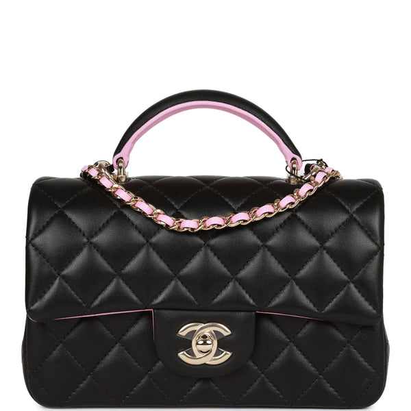 Chanel Coco Handle Small, Bright Pink Caviar with Gold Hardware, New in Box  WA001