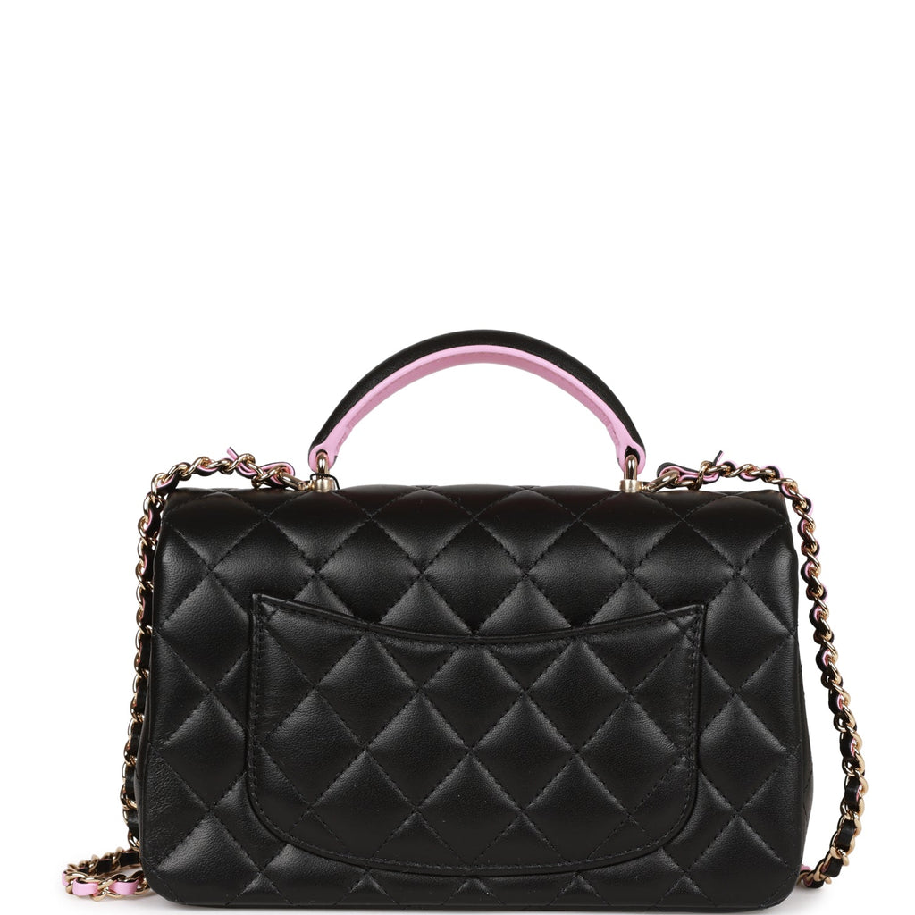 Chanel Micro Mini Jersey Flap Bag - Pink Mini Bags, Handbags - CHA387696