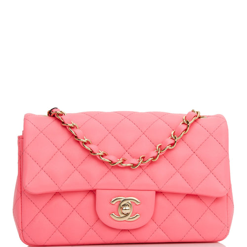 Chanel pink quilted purse Clearance