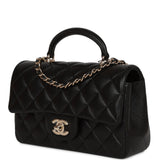 Chanel Mini Flap Bag Lambskin with Gold Hardware – The Luxury Shopper