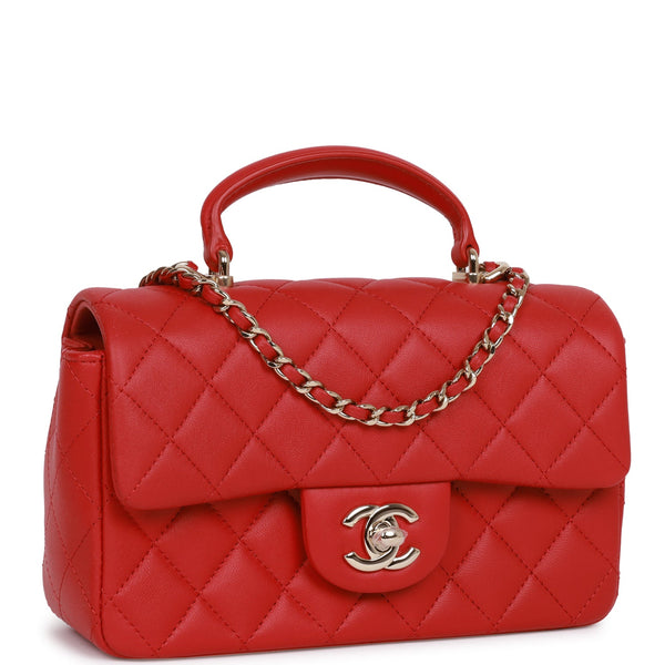 red and black chanel bag authentic
