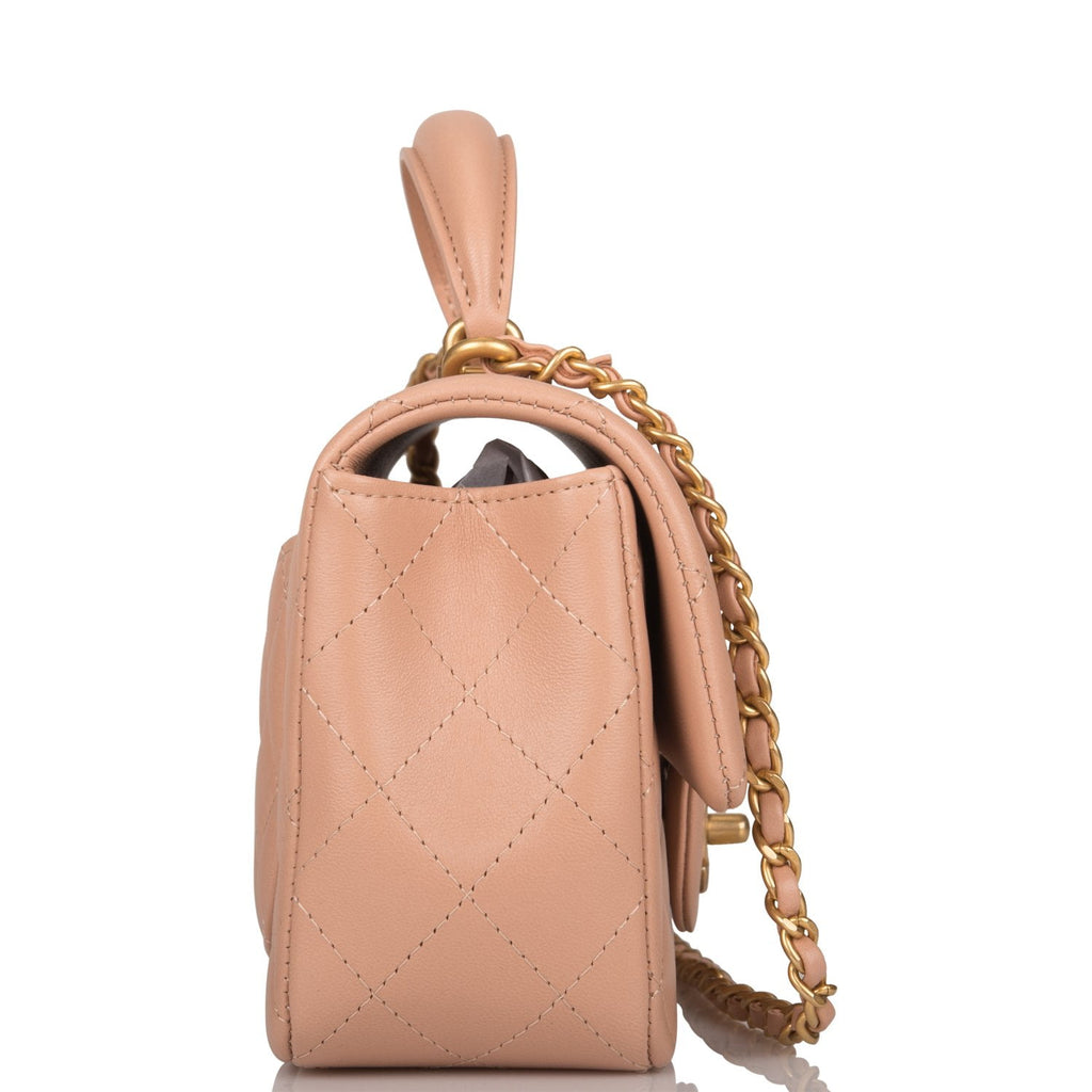 Chanel AS4058 Backpack Grained Shiny Calfskin & Gold-Tone Metal Pink -  lushenticbags