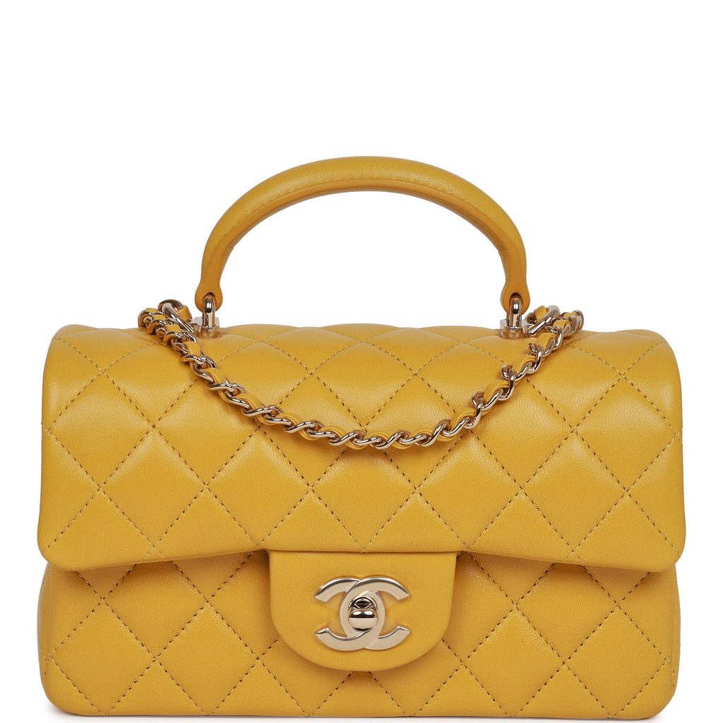 chanel flap with handle