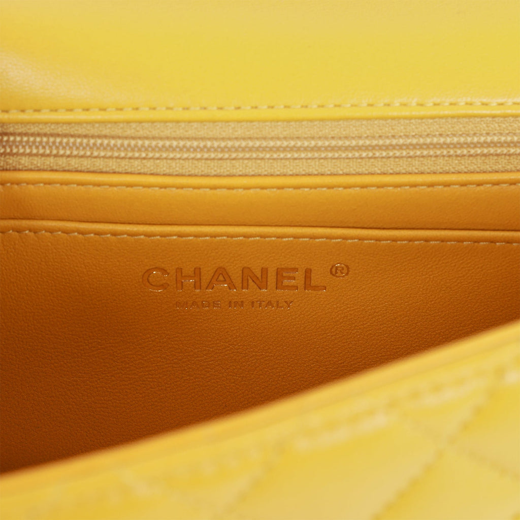 Chanel Blue Lambskin Mini Classic Flap – Jadore Couture