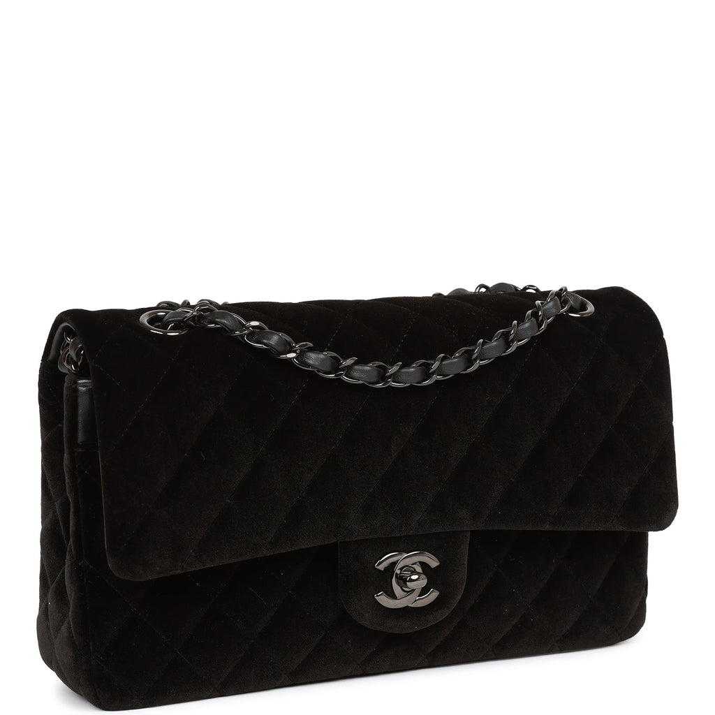 Chanel velvet classic flap bag Clearance