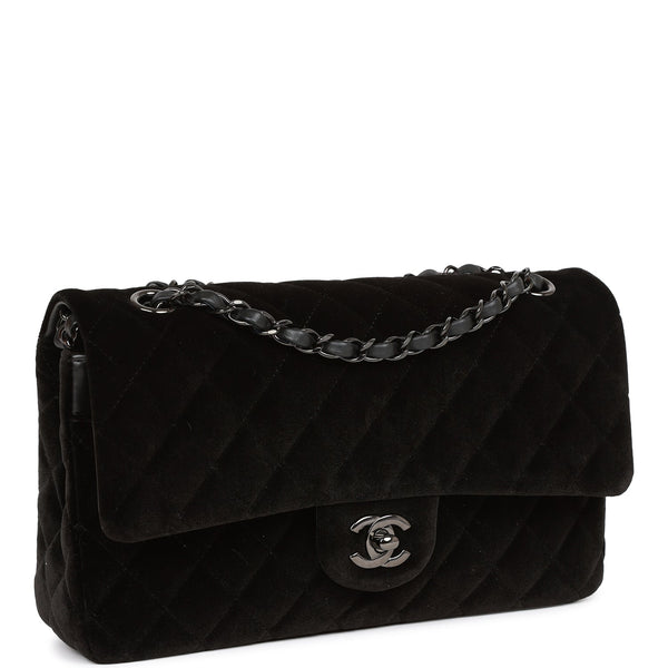 Velvet handbag Chanel Black in Velvet - 32742745