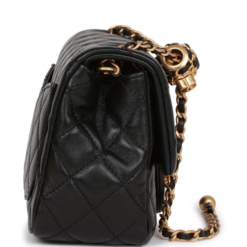 black velvet chanel bag