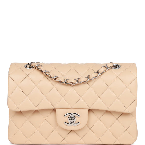 Chanel Quilted Dark Grey Lambskin Square Mini Classic Flap GHW 31ca624s at  1stDibs