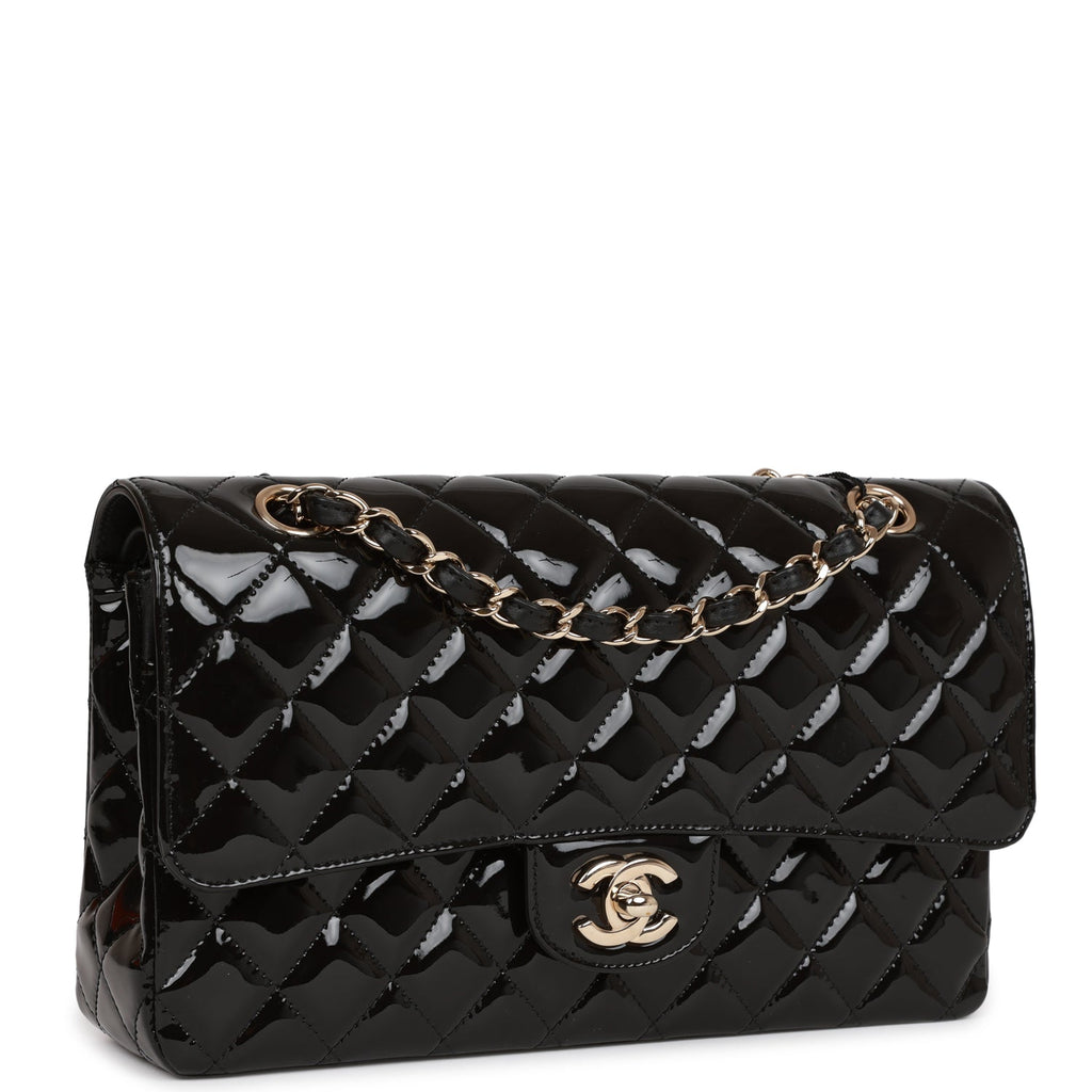 Black Quilted Lambskin Classic Medium Double Flap Gold Hardware, 1986-1988, Handbags & Accessories, The Chanel Collection, 2022