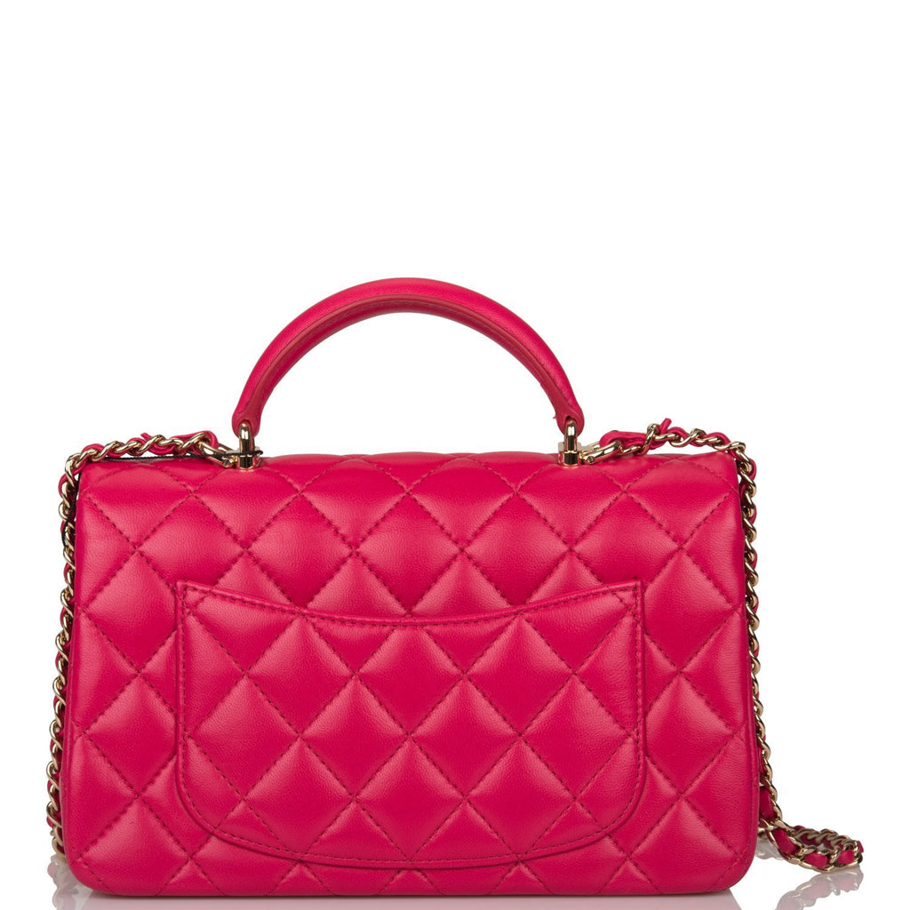 chanel light pink bag