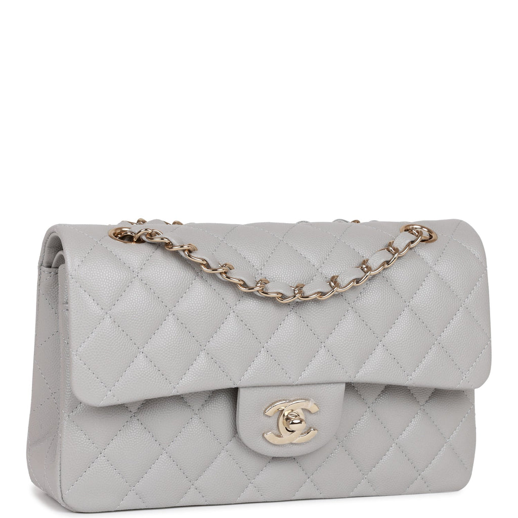 Chanel Grey Quilted Caviar Jumbo Classic Double Flap Gold Hardware 2020  Available For Immediate Sale At Sothebys