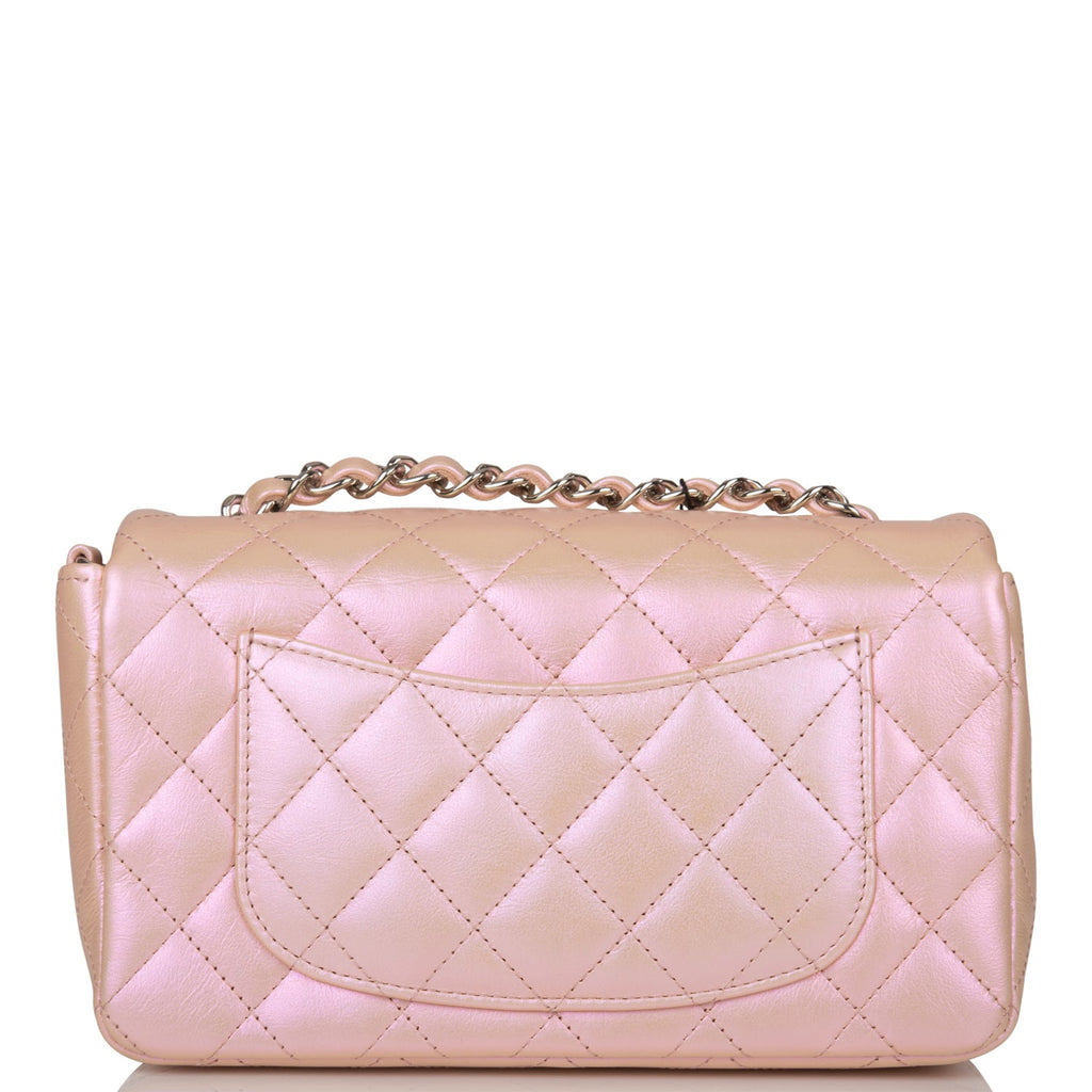 Chanel Sequin Flap, Pink Multicolor with Silver Hardware, New in Box WA001