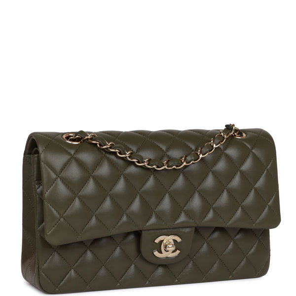 Chanel Metallic Green Chevron Quilted Calfskin 2.55 Reissue 225 Double Flap  Gold Hardware, 2019 Available For Immediate Sale At Sotheby's