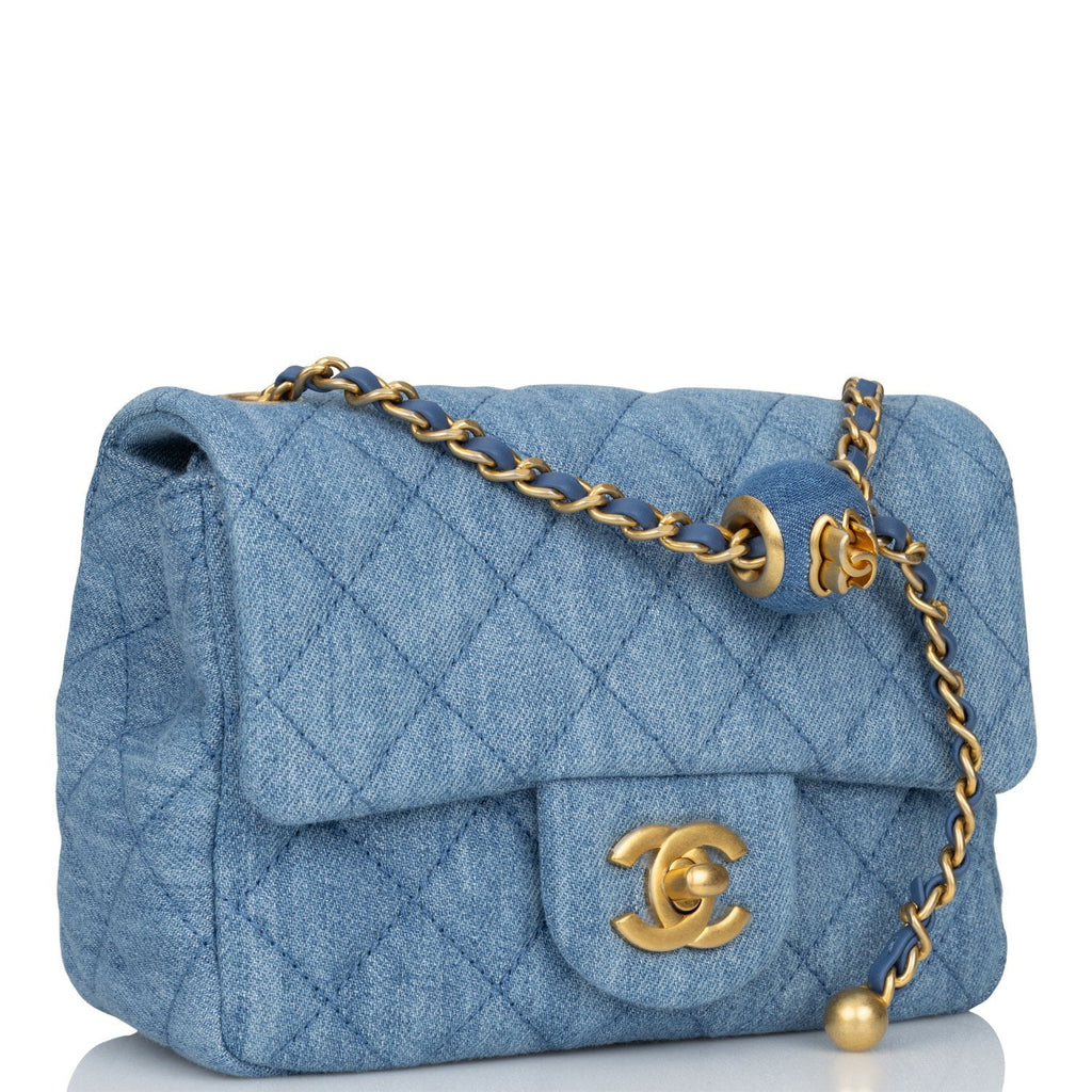 Chanel Small Flap Bag Denim - Kaialux