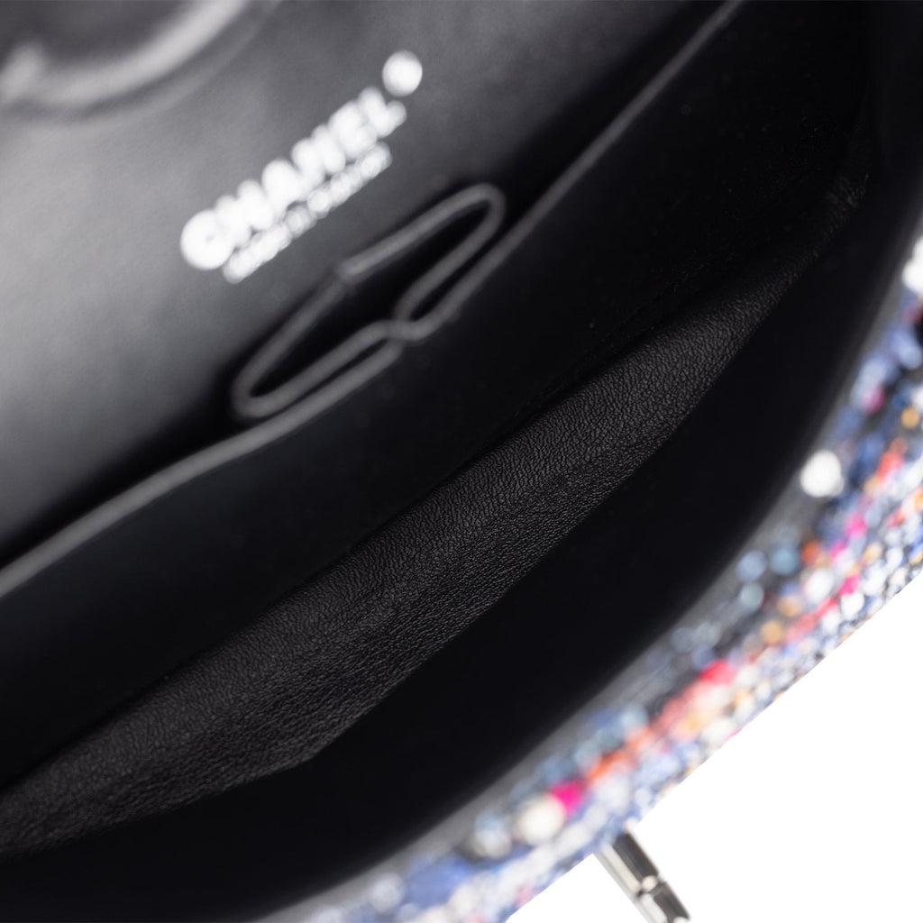 Chanel Multicolor Calfskin Medium Double Flap Bag Black Hardware – Madison  Avenue Couture