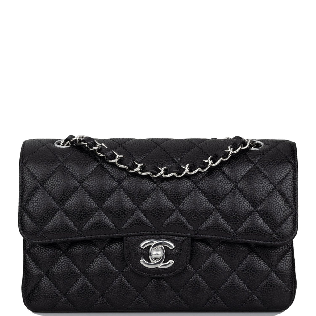 Chanel classic flap bag small caviar Clearance