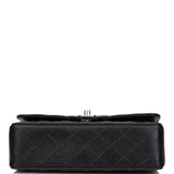 Chanel Small Classic Double Flap Black Caviar Silver Hardware