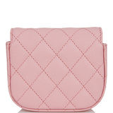 Chanel Mini Clutch With Chain Bag Pink Caviar Gold Hardware