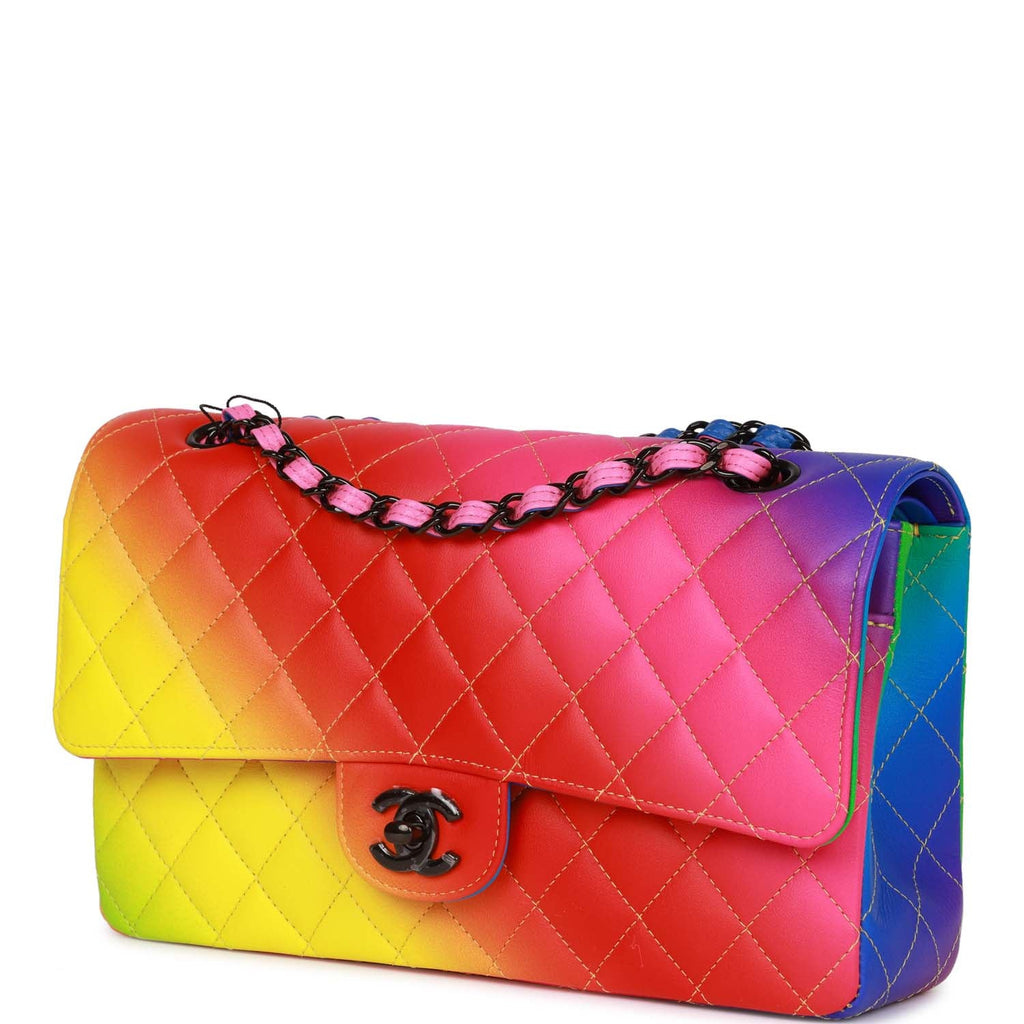 Chanel Medium Classic Rainbow 23C - Designer WishBags