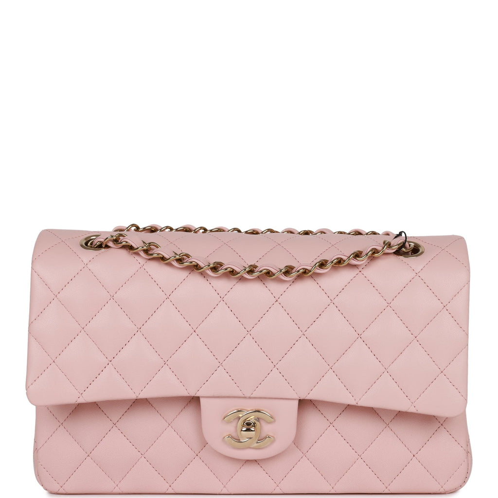 chanel pink classic flap, Off 62%