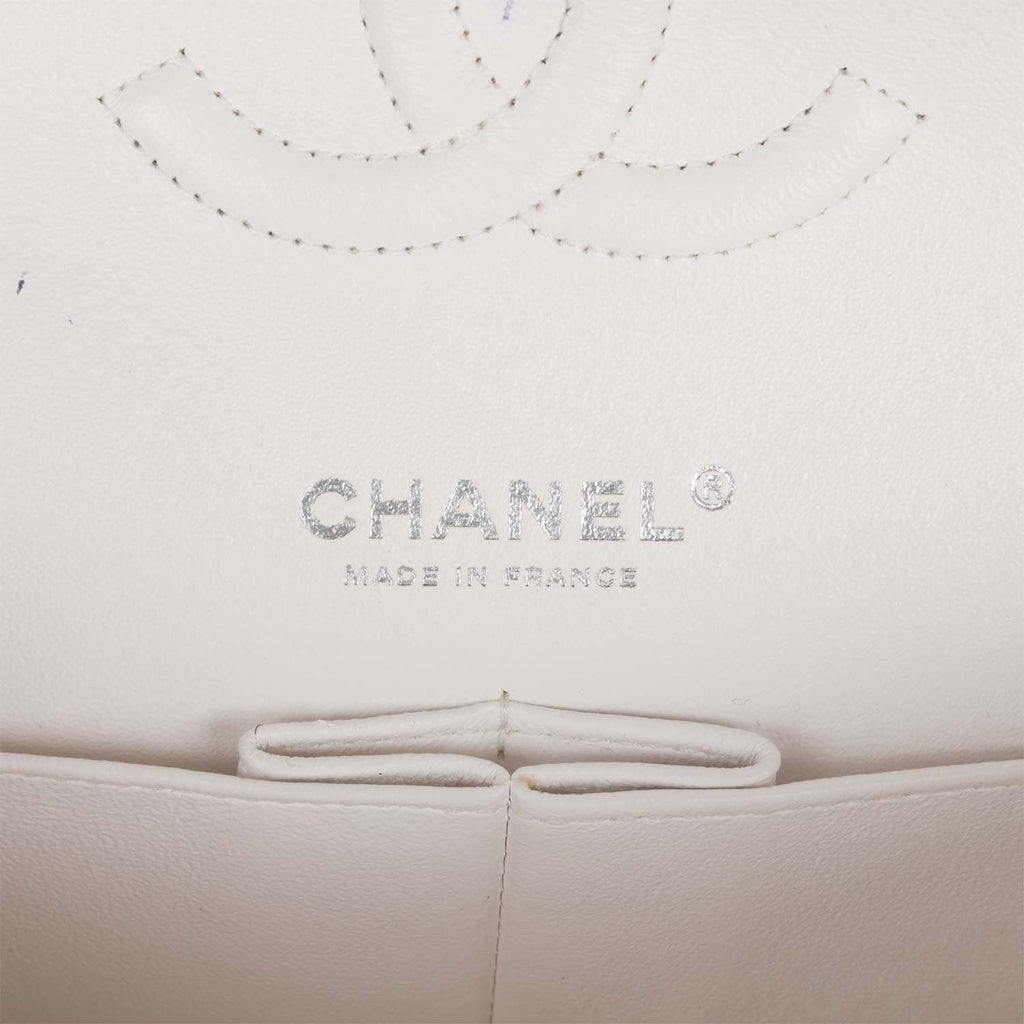 Chanel Timeless Medium Tweed Pink / White