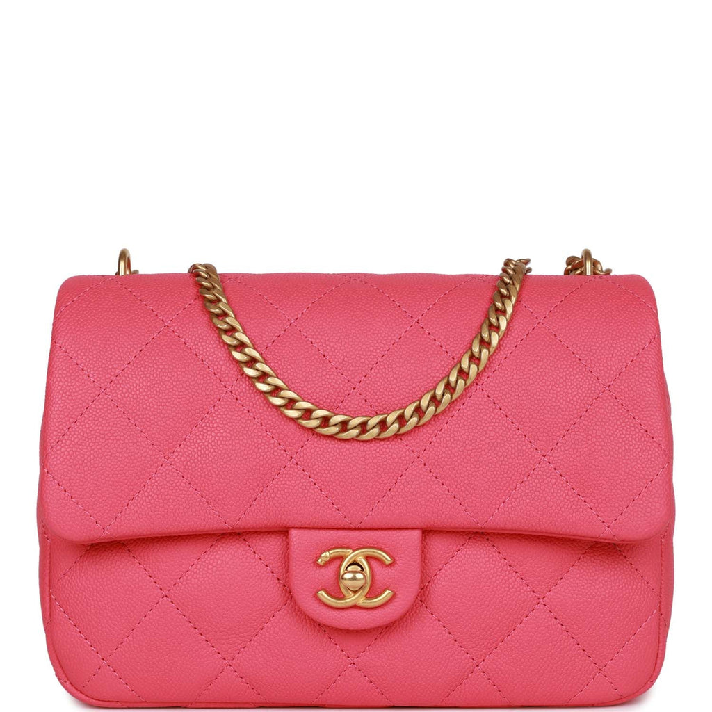 Handbags Chanel Chanel Classic Mini Flap Bag Gold Leather 23p Sweet Heart