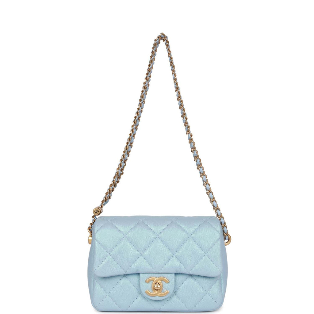 Chanel Extra Mini Classic Flap Bag in White