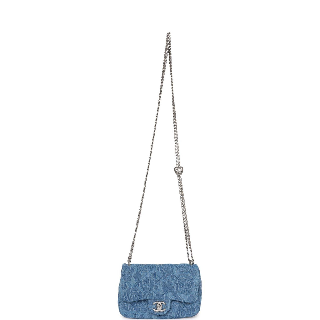 Chanel Mini Flap Bag Denim - lushenticbags