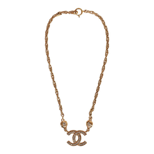 Chanel Imitation Pearl and Gold Metal Necklace, 1994, Fashion | Chain, Vintage Jewelry (Very Good)