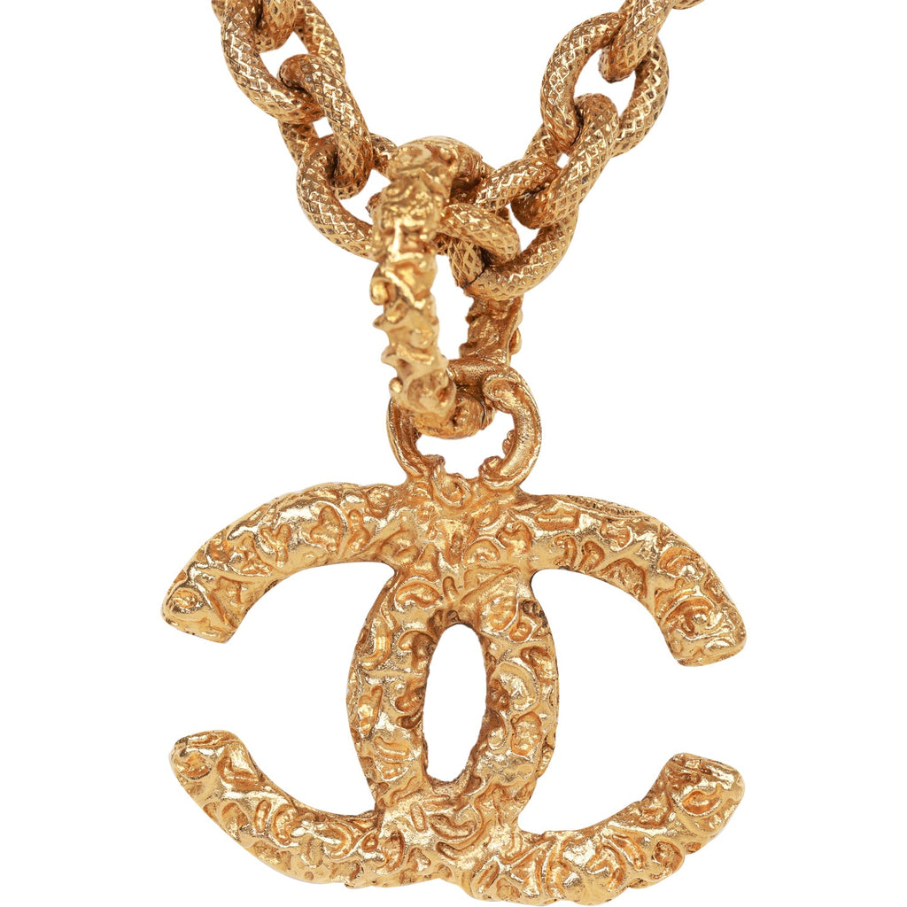 Chanel Gold Icon Charm Necklace Q6JIJK17DB003