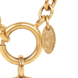 Vintage Chanel Gold Sunburst Interlocking CC Medallion Necklace - Thumbnail View 3