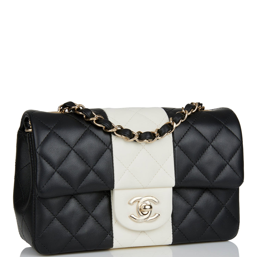 Chanel Quilted Graphic Mini Flap Bag