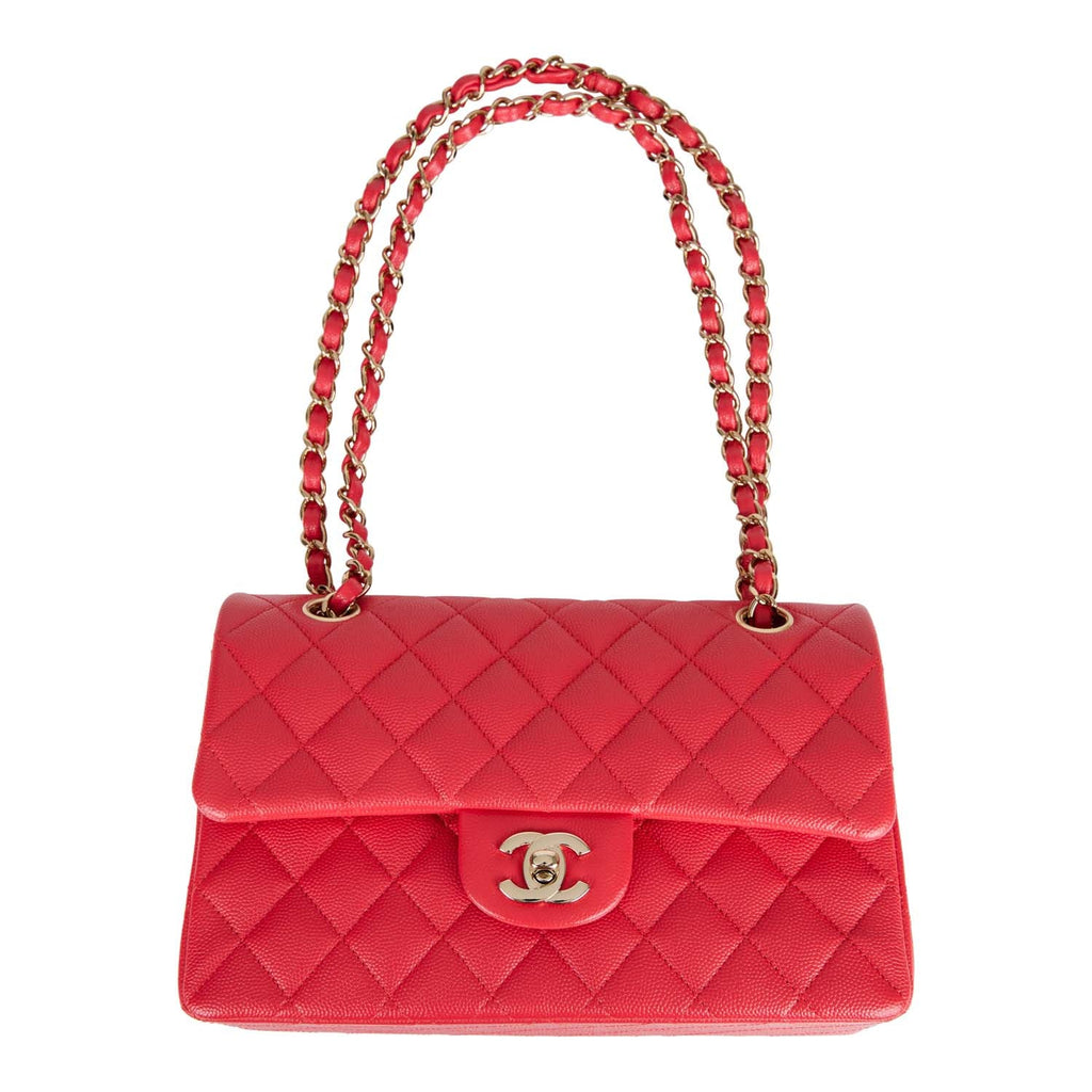 Chanel Red Jumbo Classic Double Flap Bag