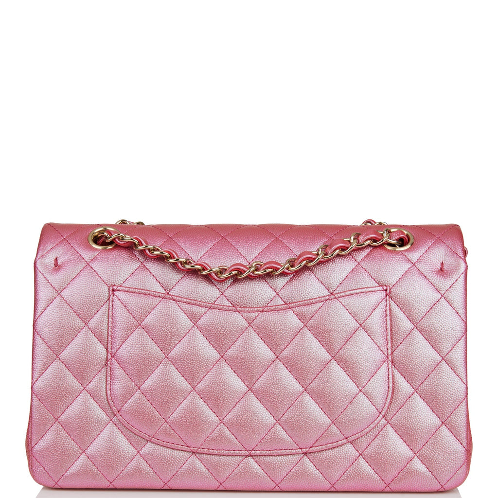 Chanel Hot Pink Fabric New Mini Classic Flap Bag  Labellov  Buy and Sell  Authentic Luxury