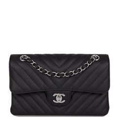 Chanel Classic Chevron Vintage Flap Small Lambskin