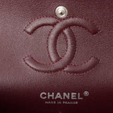 Chanel Small Classic Double Flap Black Caviar Silver Hardware