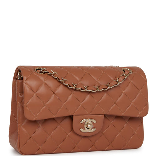 Brown leather chanel bag Clearance