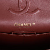 Chanel Small Classic Double Flap Black Lambskin Light Gold Hardware