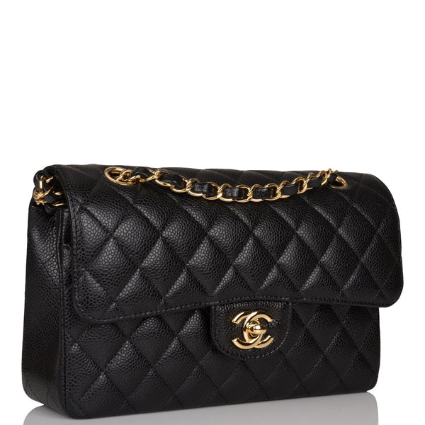 Chanel Black Quilted Caviar Half Flap Mini Q6B0270FK9039