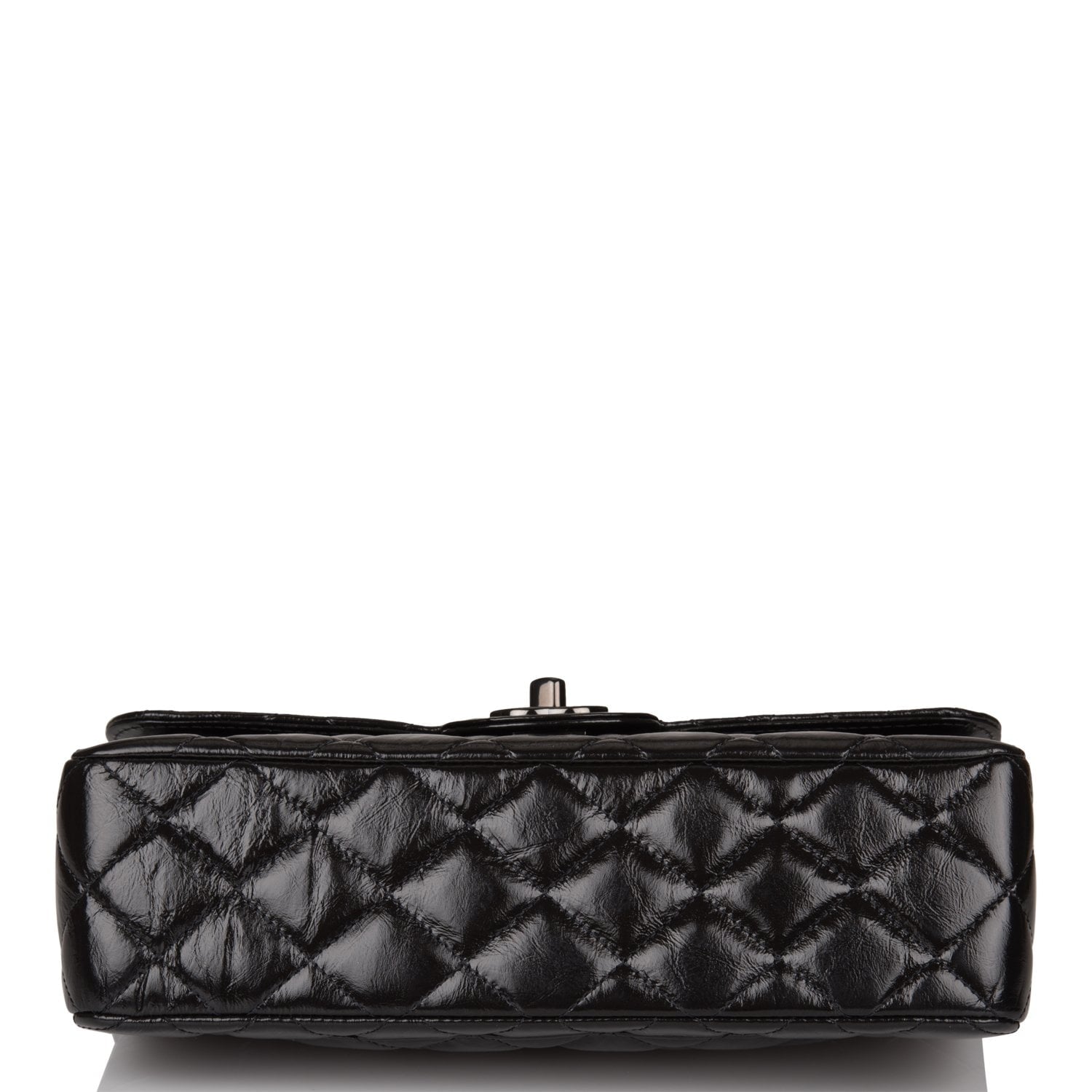 Chanel SO Black Quilted Shiny Calfskin Small Classic Double Flap Bag ...